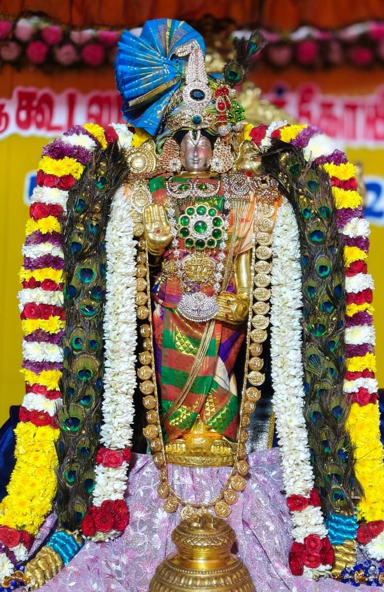 கூடலழகர் பகல் பத்து உத்ஸவம் ஒன்பதாம் திருநாள்