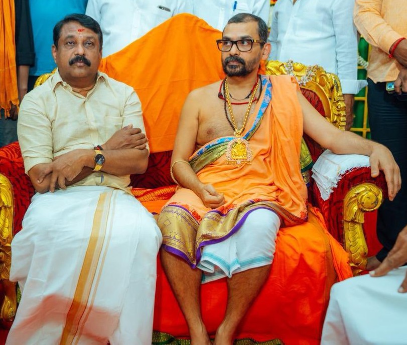 மயிலாப்பூரில் நாட்டு நலன் வேண்டி நடைபெற்ற ஸ்ரீ வித்ய கோடி குங்கும அர்ச்சனை