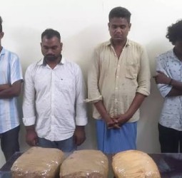 விழுப்புரத்தில் 1.100 கிலோ கஞ்சா பதுக்கிய 5 பேர் கைது