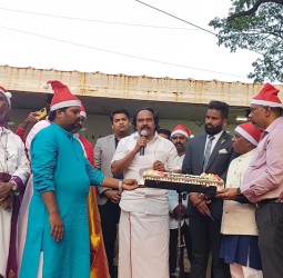 சென்னை மூலகொத்தளத்தில் நடந்த கிறிஸ்துமஸ் கேரல் ஊர்வல நிகழ்ச்சி