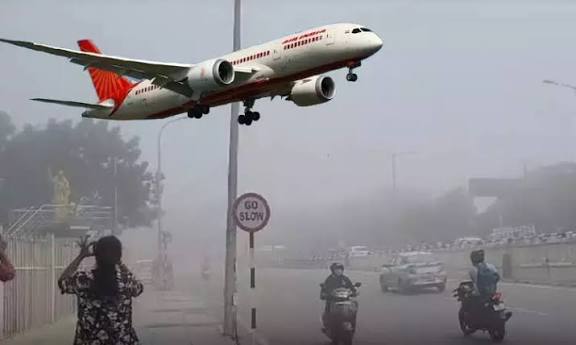 கடும் பனிமூட்டம்: சென்னையில் விமான சேவை பாதிப்பு