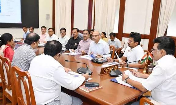 முத்திரை திட்டங்களின் முன்னேற்றம் குறித்து முதல்-அமைச்சர் தலைமையில் ஆய்வுக்கூட்டம்