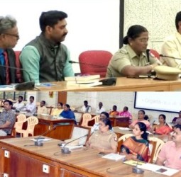 மனித கடத்தல் மற்றும் கொத்தடிமை தொழில் முறை ஒழிப்பு குறித்த மாவட்ட அளவிலான பயிற்சி