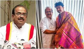 தவெக பரப்புரை செயலாளராக நாஞ்சில் சம்பத் நியமனம்: விஜய் அறிவிப்பு