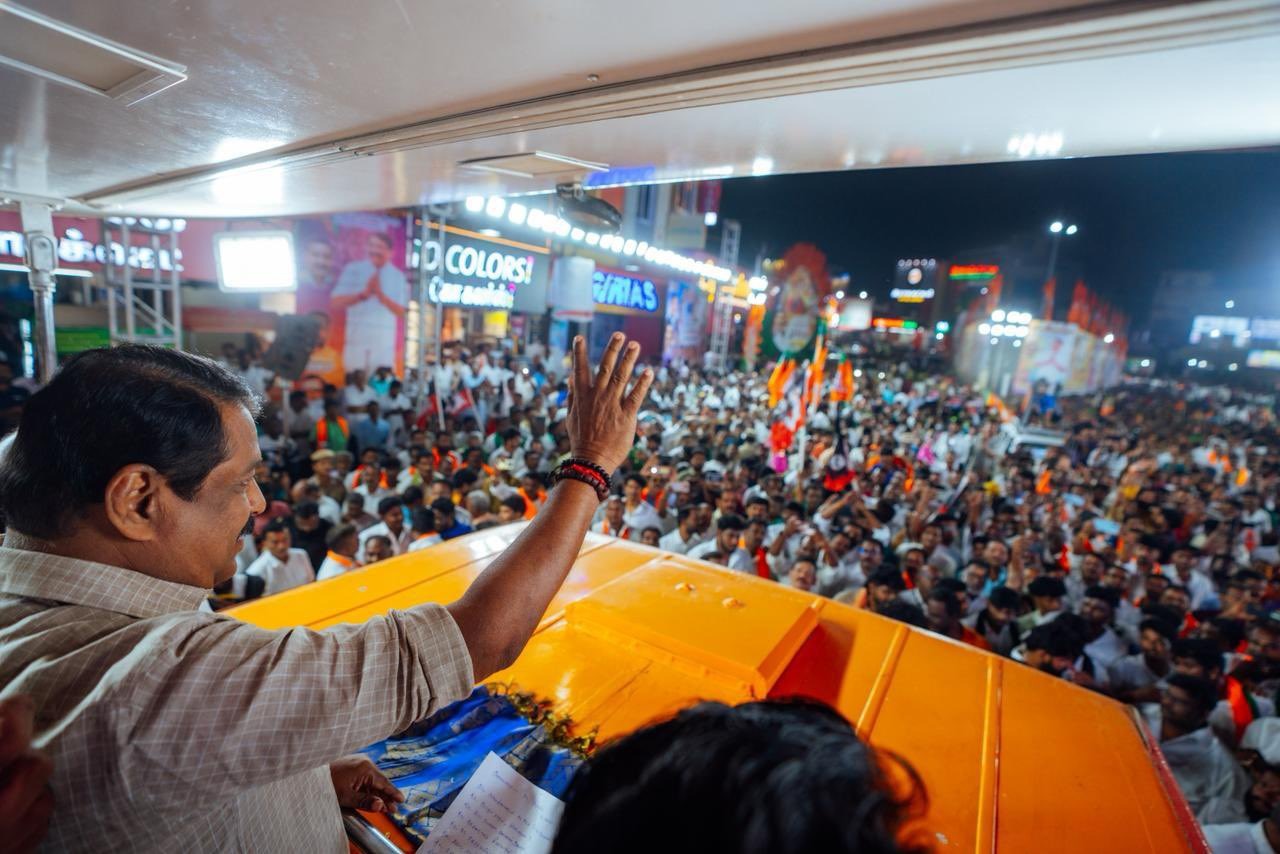 ஆவடியில் நடந்த பாஜக யாத்திரை