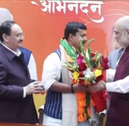 பா.ஜ.க.வின் புதிய தேசிய செயல் தலைவராக பதவியேற்றார் நிதின் நபின்