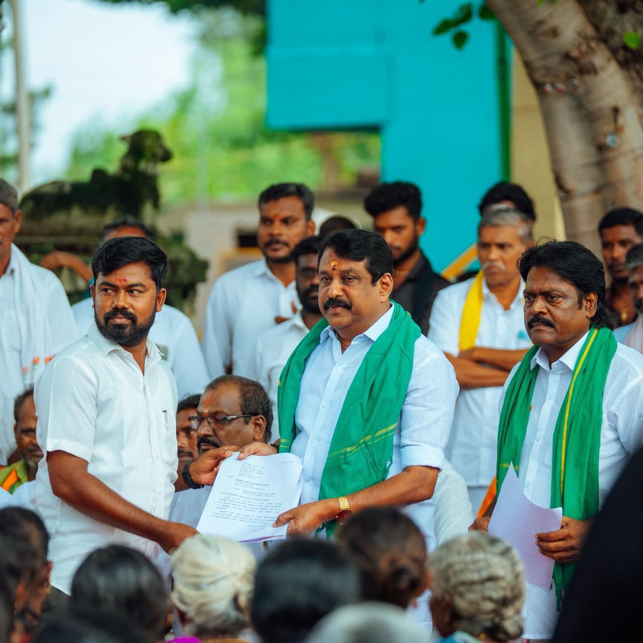 மங்களூர் ஒன்றியம் - லக்கூர் கிராமப் பகுதியில் நடந்த கிராமசபை கூட்டம்