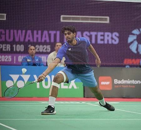 குவாஹாட்டி மாஸ்டா்ஸ்: இறுதி ஆட்டத்தில் மிதுன் - சன்ஸ்கா் மோதல்; தன்வி சா்மாவும் தகுதி!