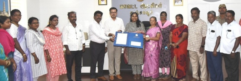 வெங்கடசமுத்திரம் ஊராட்சிக்கு சமூக நல்லிணக்க ஊராட்சி விருது