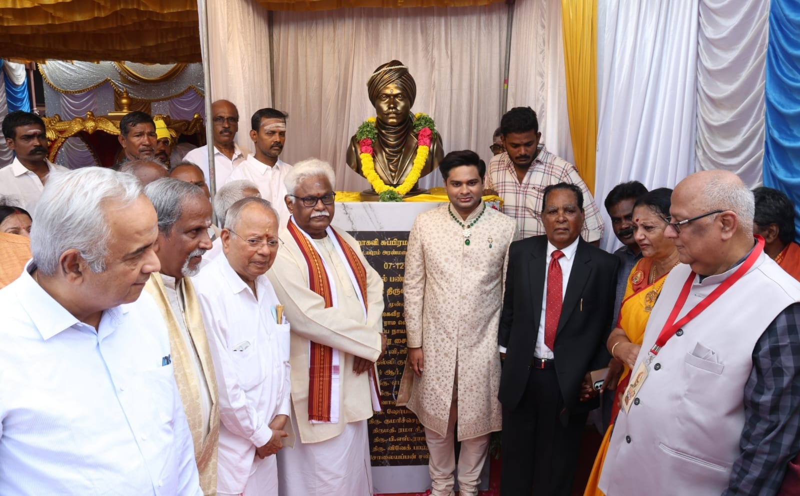 வானவில் பண்பாட்டு மையம் மற்றும் எட்டயபுரம் சமஸ்தானம் சார்பில் 32-ம் ஆண்டு பாரதி திருவிழா