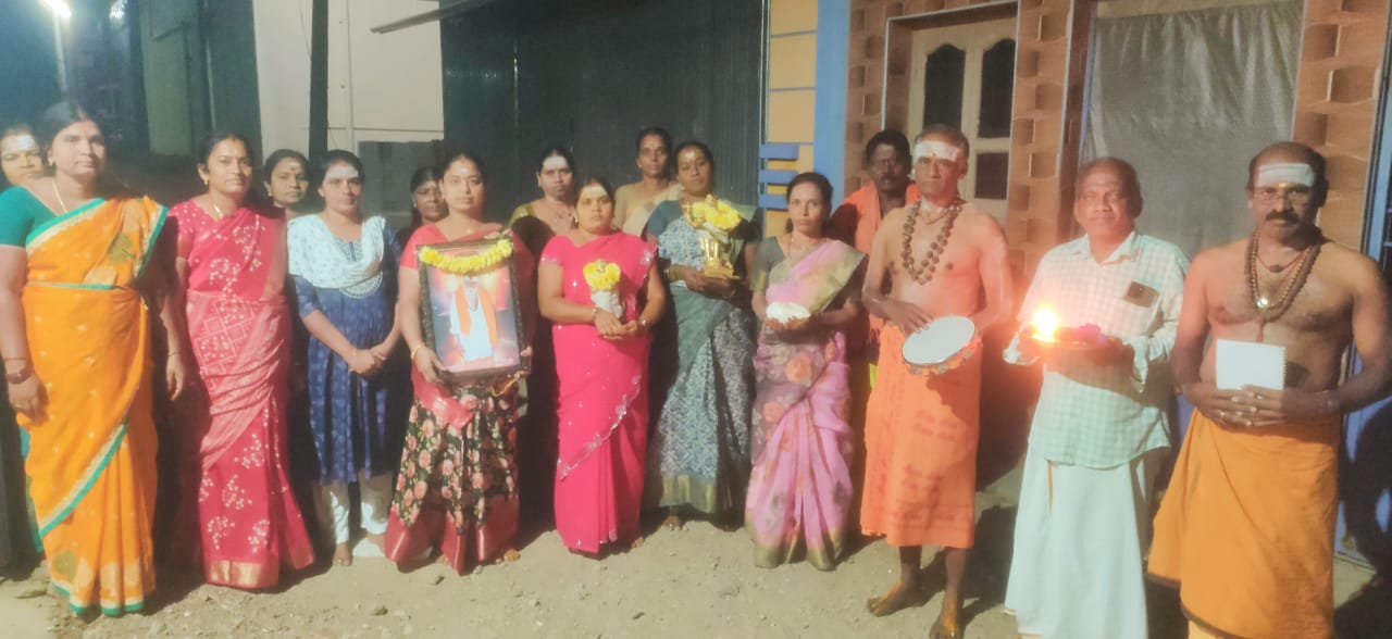 மார்கழி ஒன்பதாம் நாள் திருவம்பாவை ஊர்வலம்