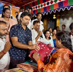 அம்பேத்கரின் நினைவு நாளை முன்னிட்டு பாஜக சார்பில் நலத்திட்ட உதவி