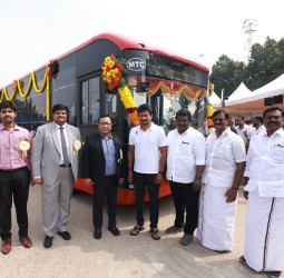 பூந்தமல்லியில் மாநகர போக்குவரத்துக்கழகத்தின் மின்சார பேருந்து பணிமனை