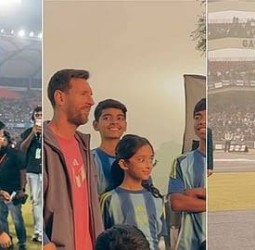 நமஸ்தே இந்தியா.. அன்பின் வெளிப்பாட்டுக்கு நன்றி: விடியோ வெளியிட்ட மெஸ்ஸி!