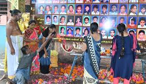 கும்பகோணம் பள்ளி தீ விபத்தில் பலியான 94 குழந்தைகளுக்கு அஞ்சலி