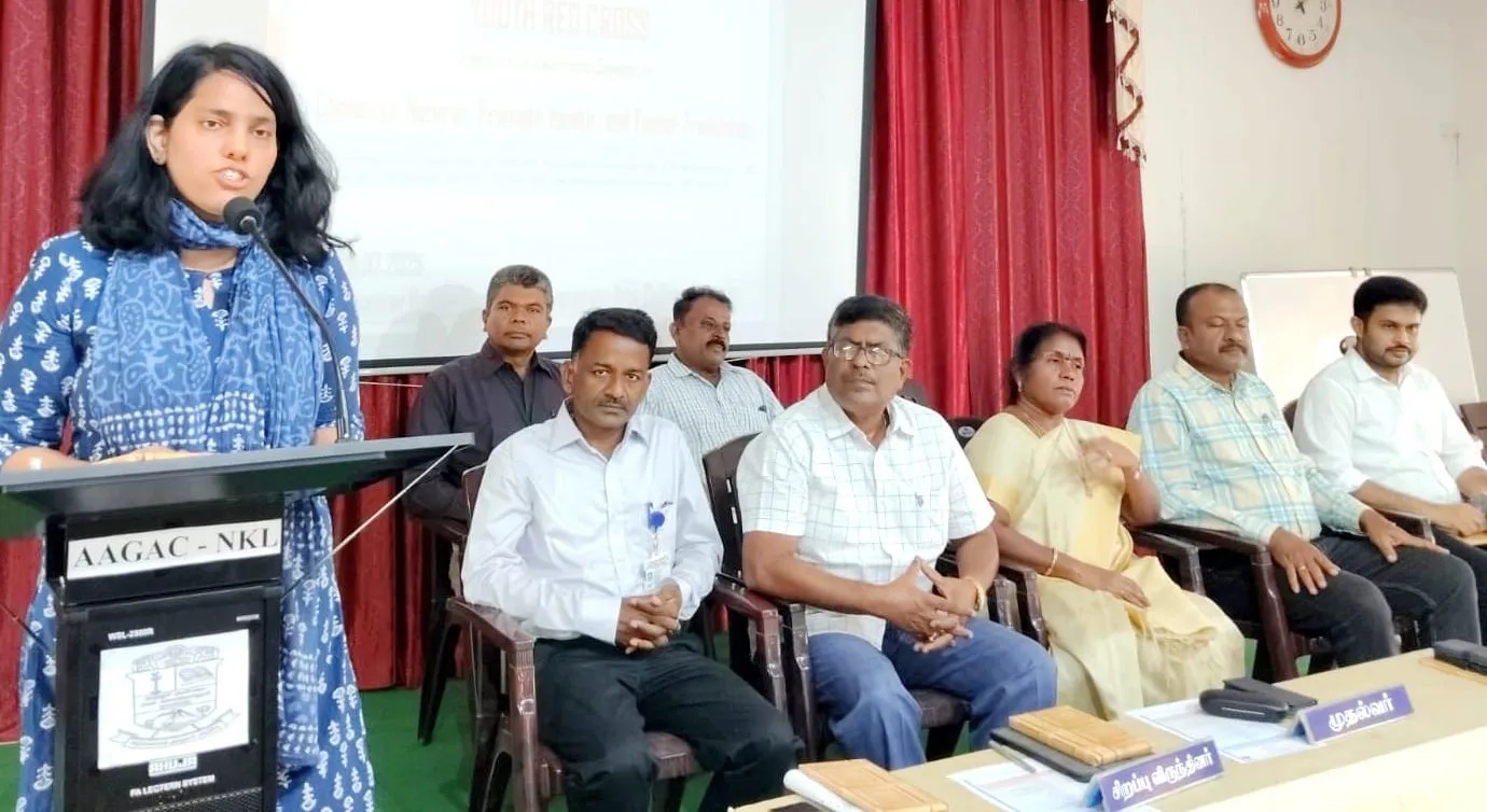 யூத் ரெட் கிராஸ் சார்பில் விழிப்புணர்வு கருத்தரங்கம்