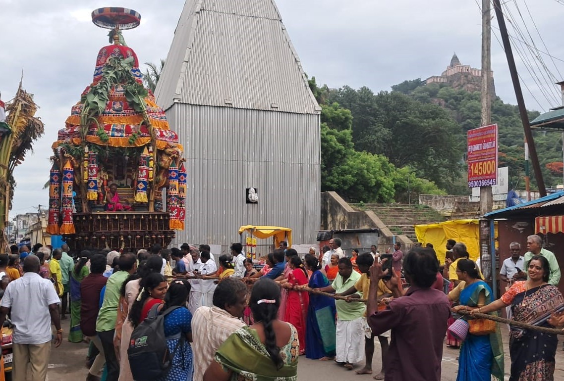 திரிபுரசுந்தரி அம்பாள் கோவிலில் ஆடிப்பூர திருக்கல்யாண பெருவிழா