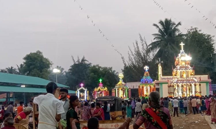 புனித மரிய மதலேனாள் ஆலய தேர் திருவிழா