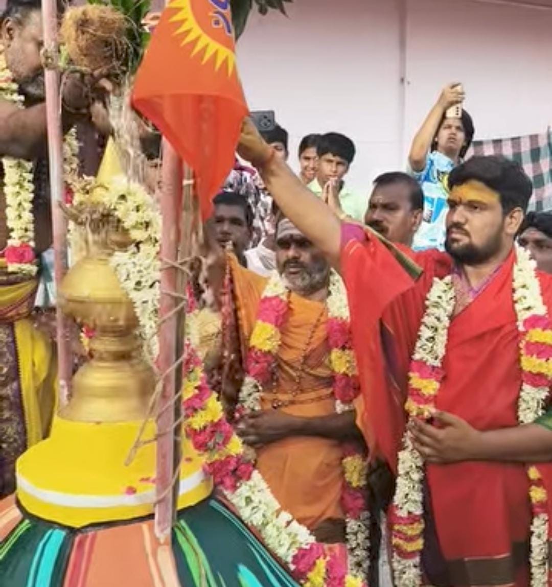 சந்தோஷ விநாயகர் கோவில் கும்பாபிஷேகம்...!*