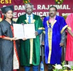 இலஞ்சி டேனியல் ராஜம்மாள் கல்வியியல் கல்லூரி பட்டமளிப்பு விழா