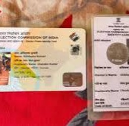 பெண்ணின் வாக்காளர் அட்டையில் பீகார் முதலமைச்சர் படம்