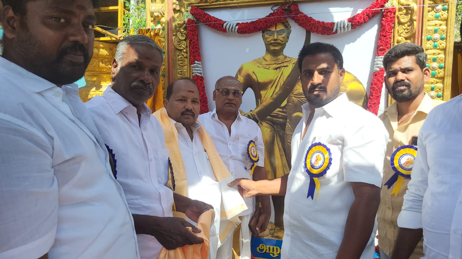 மாவீரர் அழகுமுத்துக்கோன் 265-வது குருபூஜை நிகழ்ச்சி நடைபெற்றது