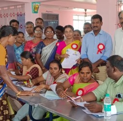 பறையப்பட்டி புதூர்  ஊராட்சியில் உங்களுடன் ஸ்டாலின் திட்ட முகாம்