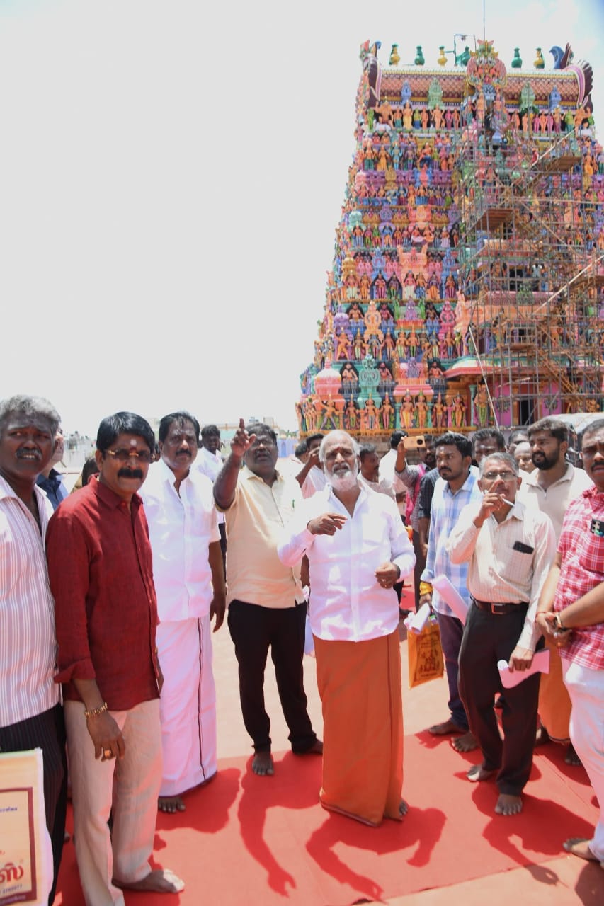 திருப்பரங்குன்றம் அருள்மிகு சுப்பிரமணிய சுவாமி கோவில் கும்பாபிஷேக முன்னேற்பாடு