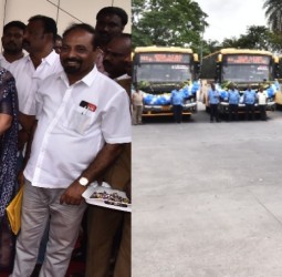 வேலூர் புதிய பேருந்து நிலையத்தில் இருந்து குளிர்சாதன வசதி பேருந்து