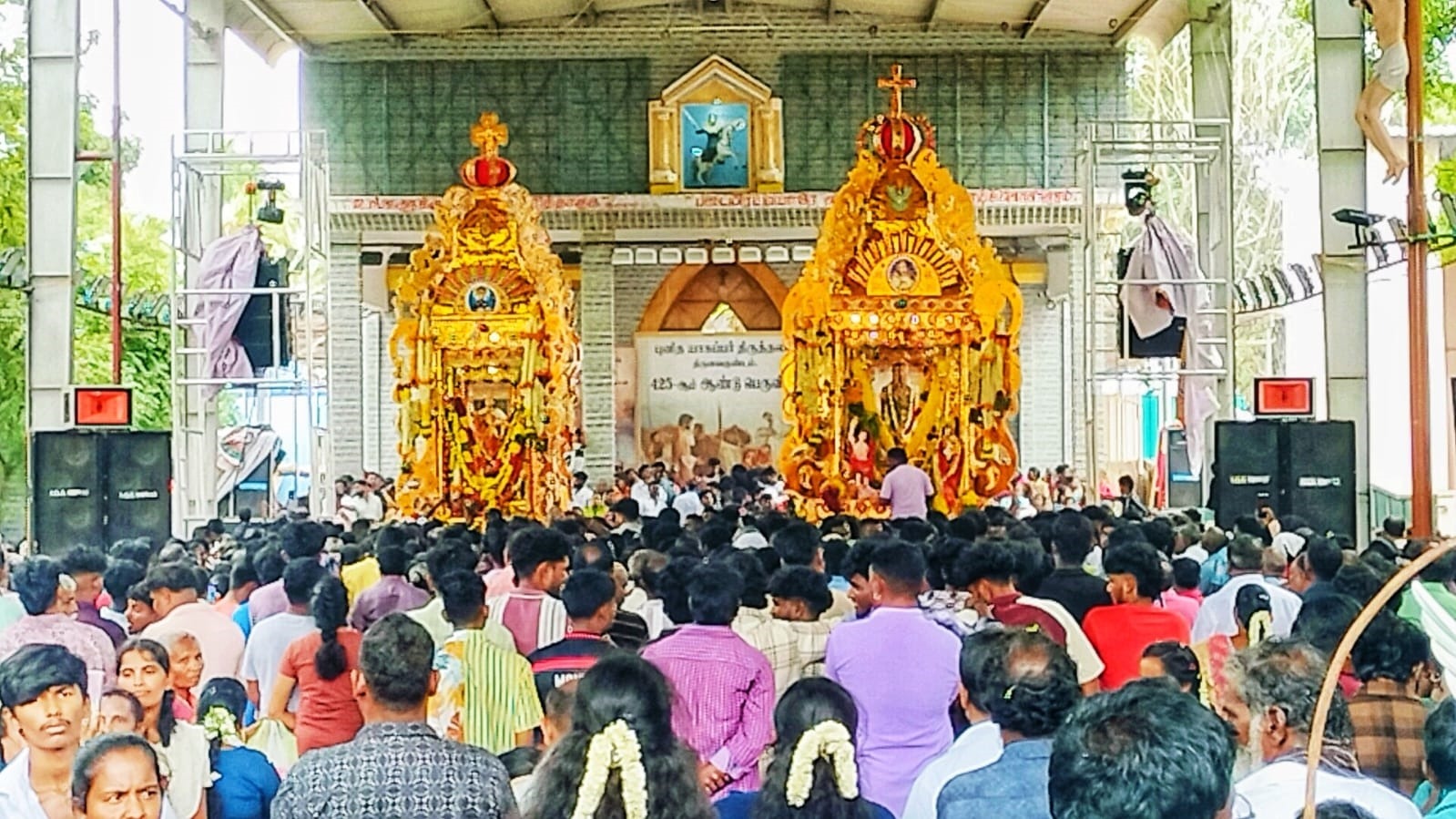 புனித சந்தியாகப்பர் ஆலயத் திருவிழா தேர் பவனி