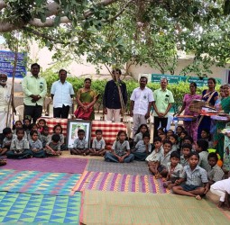 குழிப்பட்டி பள்ளியில் கல்வி சீர் திருவிழா.