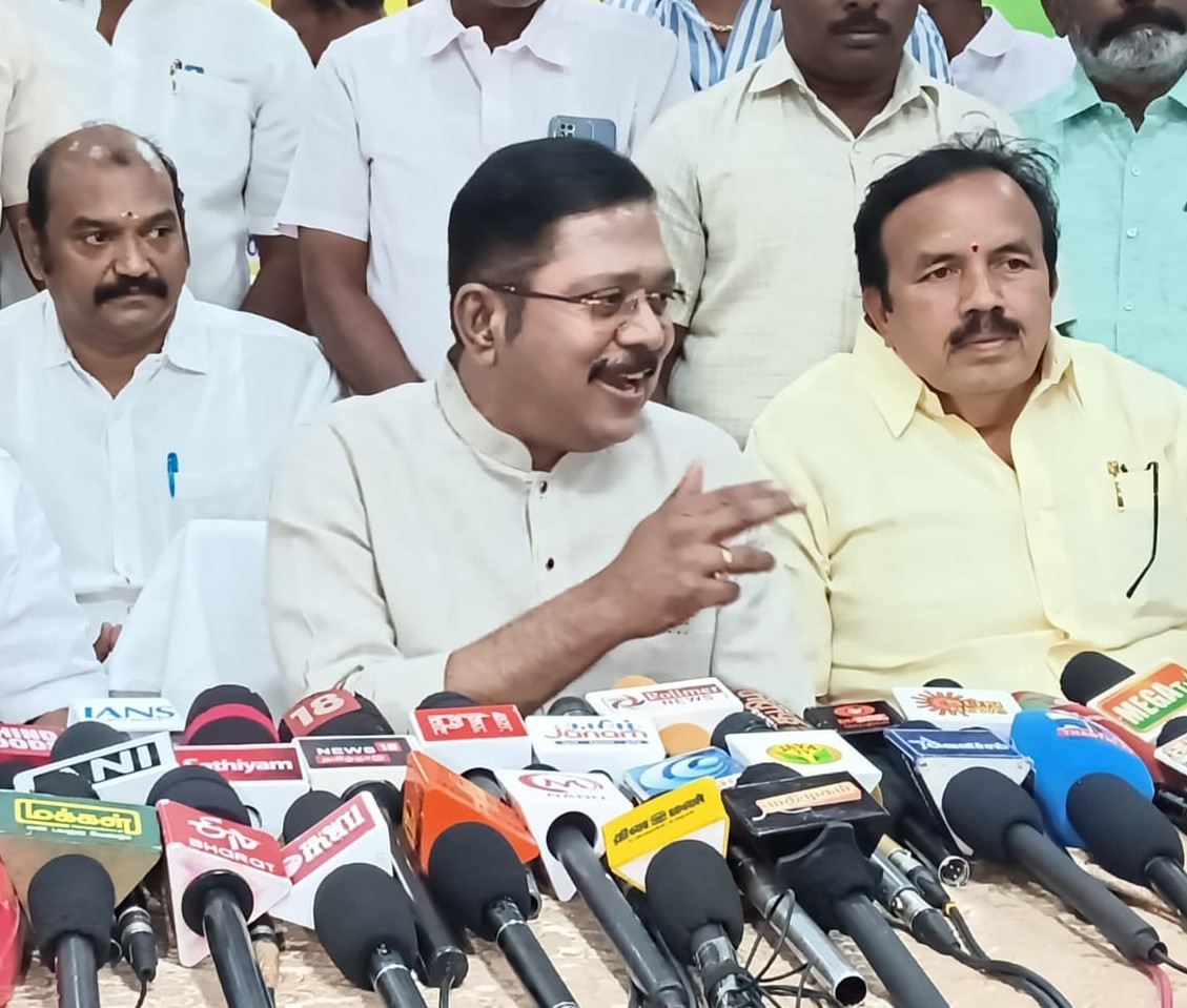 தேஜ கூட்டணியில் புதுவரவு இபிஎஸ் தான் மீண்டும் சொல்கிறார் தினகரன்