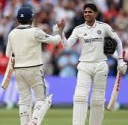 கேப்டன் ஷுப்மன் கில் அபாரம்; இங்கிலாந்துக்கு 608 ரன்கள் இலக்கு!