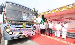திருவண்ணாமலை: 6 புதிய புறநகர் பஸ்களை கொடியசைத்து தொடங்கி வைத்தார் உதயநிதி ஸ்டாலின்