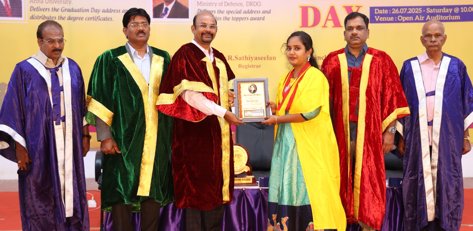 திருவண்ணாமலை அருணை பொறியியல் கல்லூரியில் 28-வது பட்டமளிப்பு விழா