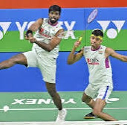 அரை இறுதியில் சாட்விக், ஷிராக் ஜோடி |  சீனா ஓபன் பாட்மிண்டன்