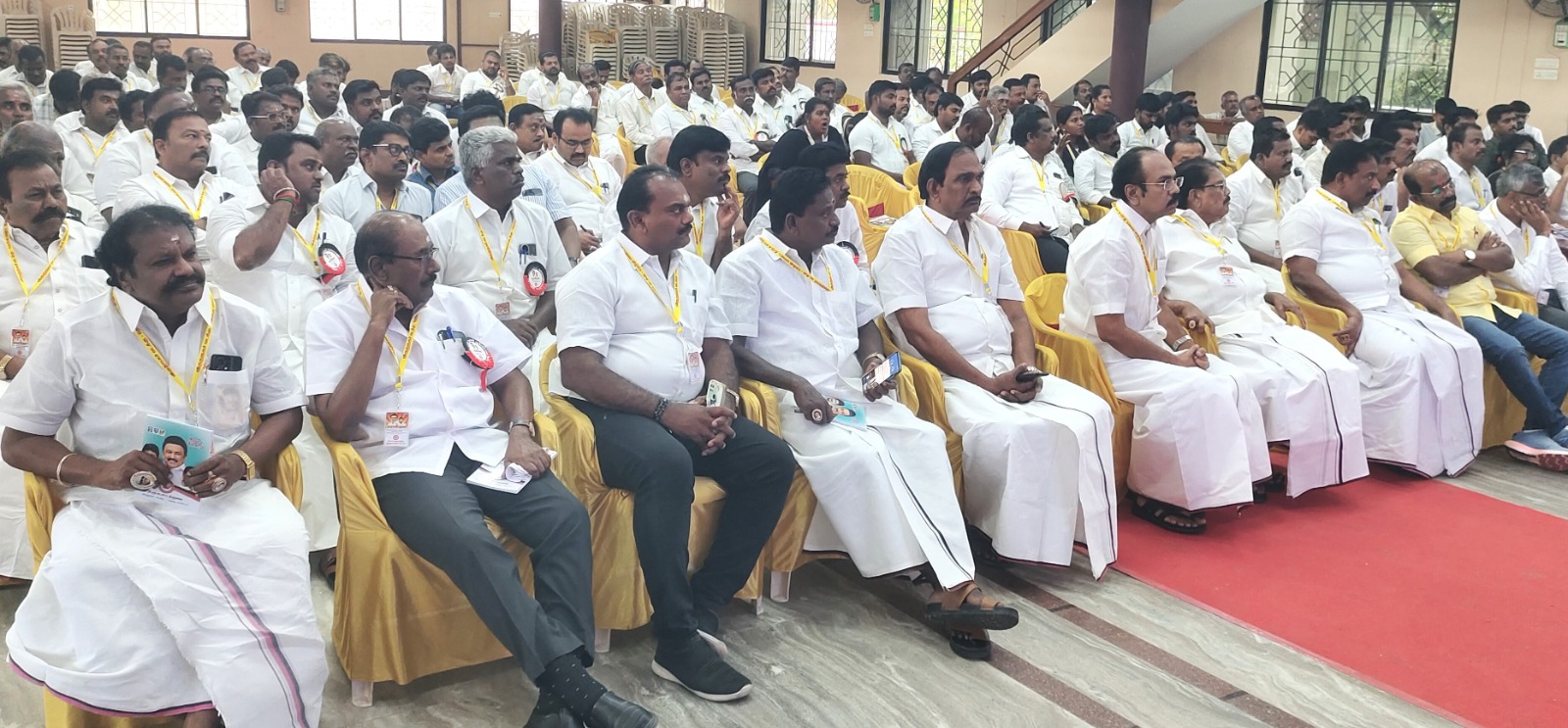திமுக சட்டத்துறை தென் மண்டல நிர்வாகிகளுக்கான ஆலோசனை கூட்டம்