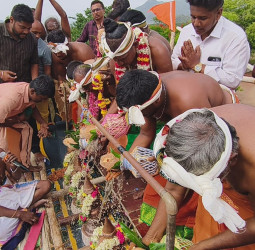 சாமுண்டீஸ்வரி அம்மன் கோயிலில் மகா கும்பாபிஷேக விழா