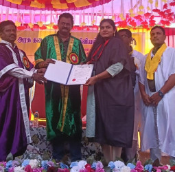 கல்லூரி பட்டமளிப்பு விழா...!