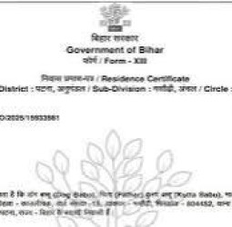 பிஹாரில் வளர்ப்பு நாய்க்கு குடியிருப்பு சான்றிதழ்