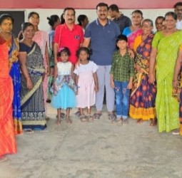 விளாத்திகுளம் சட்டமன்ற உறுப்பினர் ஜி.வி.மார்க்கண்டேயனுடன் இராமனூத்து கிராம மக்கள் சந்திப்பு