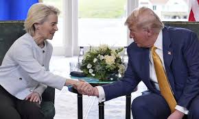 ஐரோப்பிய ஒன்றியம் – அமெரிக்கா வர்த்தக ஒப்பந்தம்: பொருளாதார உறுதித்தன்மைக்கு அச்சுறுத்தல்