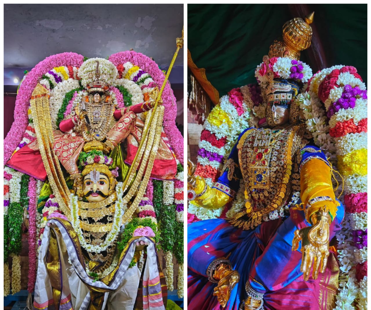 கருட சேவை உற்சவம்.....
