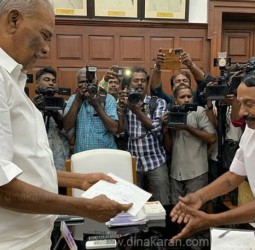 செங்கோட்டையன் நேற்று தனதுஎம்எல்ஏ பதவியை ராஜினாமா செய்து சபாநாயகரிடம் கடிதம்