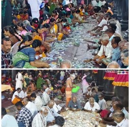 அண்ணாமலையார் ஆலயத்தில் ஐப்பசி மாத பௌர்ணமி உண்டியல் திறப்பு