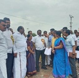 சட்டமன்றப் பேரவை பொது கணக்கு குழு தலைவர் மற்றும் குழு உறுப்பினர்கள் நேற்று கள்ளக்குறிச்சி மாவட்டத்தில் நேரடியாக ஆய்வு