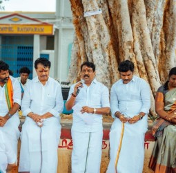 ராயவரத்தில் விவசாயிகள் மற்றும் மக்கள் சந்திப்பு நிகழ்ச்சியில் மாநில பாஜக தலைவர்