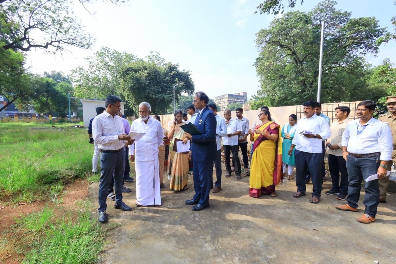 கீழ்பாக்கத்தில் காஞ்சிபுரம், அருள்மிகு ஏகாம்பரநாதர் திருக்கோயில் சார்பில் தொடங்கப்படவுள்ள செவிலியர் கல்லூரி