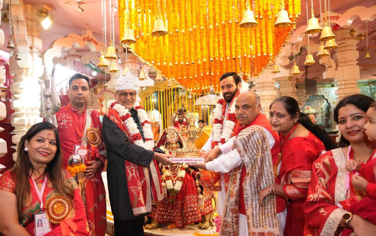 குருஷேத்ராவில் மகாபத்ரகாளி சக்திபீடத்தில் துணை ஜனாதிபதி சிபி ராதாகிருஷ்ணன் தரிசனம்