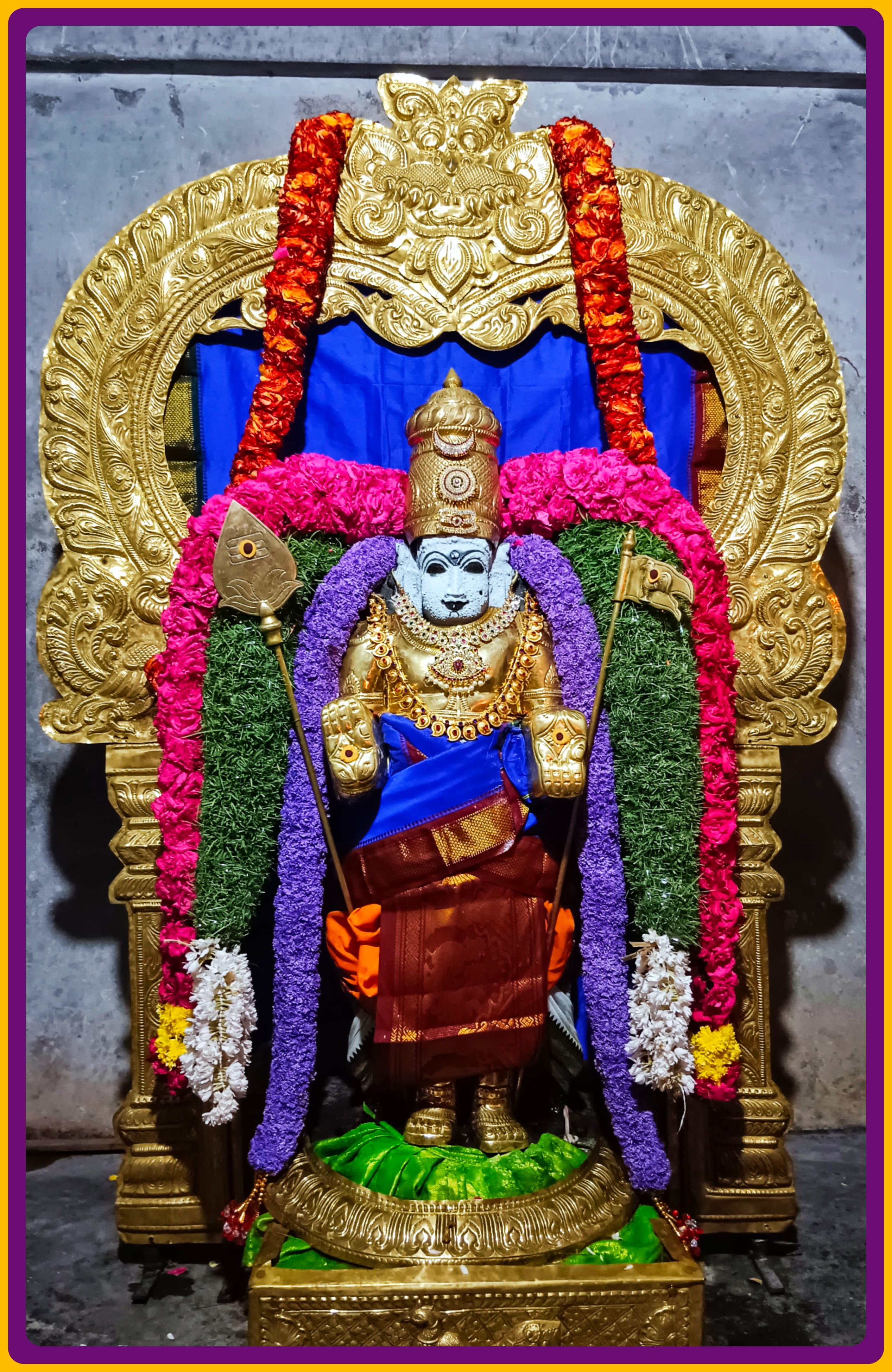 கிருத்திகையை முன்னிட்டு ஸ்ரீ பால முத்து குமார சுவாமிக்கு காலை 10 மணிக்கு அபிஷேகம்